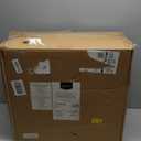 Amazon Basics Kids Adjustable Height Mesh Low-Back Swivel Desk Chair with Footrest, Rolling Chair with Casters for Smooth Mobility, Black