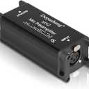 Depusheng MX2 Microphone Booster Preamplifier For Dynamic And Ribbon Microphones,Microphone Preamp Audio Booster For Studio Or Home Recording, Livestream, Broadcast Or Podcast