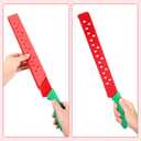 PRETYZOOM 17 Inch Extra Large Watermelon Cutter with Serrated Blade for Easy Slicing of Melons Bread and Cakes Kitchen Fruit Knife for Home Use