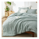 Bedsure California King Comforter Set - Mint Green Soft Bedding for All Seasons, Cationic Dyed Bed Set, 3 Pieces, 1 California King Size Comforter (104"x96") and 2 Pillow Shams (20"x36"+2")