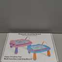 Magnetic Drawing Doodle Board for Toddler,Toddler Toys for 3 4 5 Year Old Boys Girls,Learning Educational Baby Kids Toys for Boys and Girls 3 Years and Up,Christmas Birthday Gifts (Blue Orange)