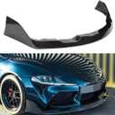 Front Lip Compatible with Toyota GR Supra A90 A91 2020-2026, AG Style Bumper Air Dam Lower Chin Spoiler Splitter, Protection Body (Carbon Fiber Pattern)