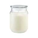 Candle-lite Scented Candles, Saltwater Lotus Fragrance, One 18 oz. Single-Wick Aromatherapy Candle with 110 Hours of Burn Time, White Color