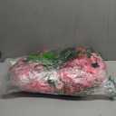 LUZOGA 20 Pack Artificial Wisteria Hanging Flowers Fake Wisteria Flower Garland Silk Vines Rattan Decor for Home Wedding Arch Wall Garden Greenery Bedroom Outdoor Office Party Decoration (Light Pink)