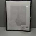 upsimples 16x20 Picture Frame, Display Pictures 11x14 with Mat or 16 x 20 Without, Wall Hanging Poster Frame, Black, 1 Pack