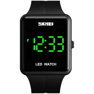 Gosasa Large Face LED Digital Watch Date Time 3Bar Waterproof Wristwatch Men Women Sports Watches