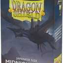 Dragon Shield | Japanese Size Card Matte Sleeves | 60 CT - Smooth & Tough Premium TCG Sleeves - Compatible with Yu-Gi-Oh, Naruto, Cardfight & Vanguard | Midnight Blue