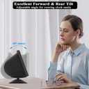 All-New Stand for Show 8 (3rd Gen), Adjustable Stand Mount Compatible with Show 8 (3rd Gen, 2023 Release) & Phone Models, 360 Degree Rotation Tilt and Anti-Slip Base (Black)