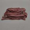 Peomeise 25 Pcs Dusty Pink Spandex Chair Sashes with Buckle Slider for Wedding, Party Decoration