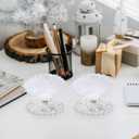 DOITOOL Sea Shells Candy Boxes : 10Pcs Seashell Party Favors Containers Plastic Chocolate Boxes Creative Jewelry Holder Clam Treat Holders for Wedding Birthday Party Decorations (White)