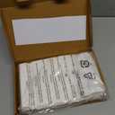 Amazon Basics Hypoallergenic Protector Cover Pillowcases - 21 x 55 Inches, Body Size, White, Pillows Not Included