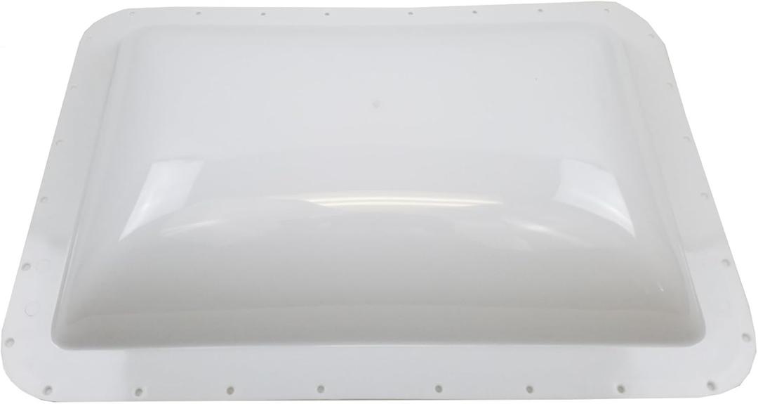 Class A Customs Premium Heavy Duty RV Camper Trailer Exterior Skylight - 18 x 26 OD / 14 x 22 ID White