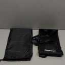 Airplane Foot Hammock, No Collapse Foot Rest for Plane Travel with Extended Adjustment Strap, Portable Desk Foot Hammock with Thickened Foam, Foot Sling Travel Essentials to Relax Your Feet (1 Pc Black)