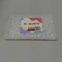 DomeStar 550PCS Bright Clear Vase Fillers, Acrylic Fake Crushed Ice Rocks Clear Gems Crystals Plastic Diamonds for Vase Fillers Centerpiece Fish Tank Table Scatter Photography Props Display Decoration