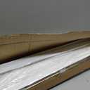 MYshade 2" Cordless Faux Wood Blinds, 28" W x 60" H, Slat Horizontal Blinds with Crown Valance, Room Darkening, Moisture Resistant, Window Blinds for Home Interior, White