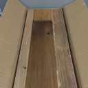 TIMRIS Set of 3 Rustic Distressed Wood Nesting Crates, Farmhouse Decorative Wooden Storage Boxes, Vintage Reclaimed Wood Baskets for Display (Natural)