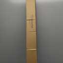 KAMANINA 1 Inch Double Curtain Rod for Windows 72 to 144 Inches (6-12 Feet), Black Heavy Duty Drapery Rod, Adjustable Double Rods with End Caps