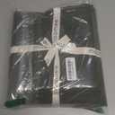 MooMee Bedding Sheet Set 100% Washed Cotton Linen Like Textured Breathable Durable Soft Comfy (Solid Olive Green, Queen)