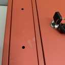 Wall Mounted Locking Vertical Dropbox Mailbox - Safe and Secure | Made with Galvanized Steel (Large, Red)
