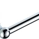 Toilet Paper Holder Antique Brass Toilet Roll Holder Wall Mounted Tissue Toilet Paper Holder for Bathroom Kitchen,Sliver Chrome (Silver)