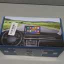 Wireless Carplay with 4K Dash Cam, 9" Portable Carplay Screen for Car, Apple Carplay & Android Auto Car Satellite Radio with 1080P Backup Camera, GPS Navigation/Mirror Link/Voice Control/Bluetooth