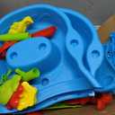 3-Tier Sand and Water Table Toys for Kids Aged 3 4 5 6 7 8, Water Waterfall Sensory Play Table with Beach Toys Accessories, Outdoor Activity Playset for Toddlers 2-4 3-5 4-6, Birthday Gifts