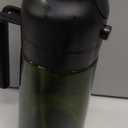 TrendPlain - Original 16oz/470ml Olive Oil Dispenser Bottle for Kitchen Gadgets and Air Fryer Accessories - Olive Oil Sprayer for Cooking w/Stickers - 2 Black