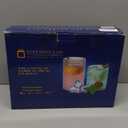 Vintage Hobnail Drinking Glasses Set of 8,Grey 12 oz & 15oz Highball Glass Cups, Kitchen Drinkware Glassware,Embossed Water Tumbler,for Beer,Cocktail,Whiskey,Juice and Various Mixed Drinks (Gray)