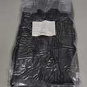 Knee Scooter Pad Cover with 2'' Removable Highly Resilient Comfort Memory Foam Cushion - Knee Walker Accessory for Roller - Universal Fit Most Models (Black)