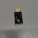 PANPEO 1-Pack DP to HDMI Adapter, 4K 60Hz DisplayPort to HDMI Cable Gold-Plated, Uni-Directional Passive Adapter Compatible with Laptop, PC, Desktop, Monitor, Projector, TV (GPU/AMD/NVIDIA) (Black)