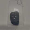 Compatible with Chevy Key Fob Cover & GMC Key Fob Cover, Carbon Fiber Key Fob Case with Key Chain and Key Ring