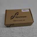 Sportneer Bike Lock: Heavy Duty Anti Theft Bike U Lock with 5ft Security Steel Cable - 17mm Shackle Bicycle U-Locks with Keys & Sturdy Mounting Bracket for Road, Mountain, Electric & Folding Bike (Black)