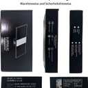 Wall Sconce Set of 2, Touch Control, 4000mAh Battery Operated Bedside Night Light, Dimmable Wall Lights for Bedroom, Rechargeable Magnetic Cordless LED Wall Lamp (Warm White Touch)