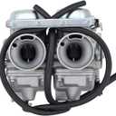 MOTOKU Carburetor Dual Carb Assembly for Honda CMX250 Rebel 250 CMX250C