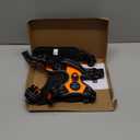 PHOEPET No Pull Dog Harness Medium Reflective Front Clip Vest with Handle,Adjustable 2 Metal Rings 3 Buckles,[Easy to Put on & Take Off](M, Orange)