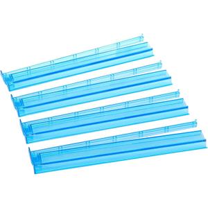 Mahjong All-in-One Tile Rack & Pusher, Blue, Clear Acrylic Mahjong Rack and Pusher Combo, Modern American Mahjong Tile Racks, Set of 4 Mahjong All-in-One Tile Rack & Pusher, Blue, Clear Acrylic Mahjong Rack and Pusher Combo, Modern American Mahjong Tile Racks, Set of 4