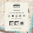 Bernat Baby Blanket Baby Blue Yarn - 1 Pack of 300g/10.5 oz - 100% Polyester - #6 Super Bulky - 220 Yards - Knitting/Crochet