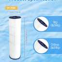 Swimming Filter Cartridge 115 Sq. Ft. (4 Pack) Filter Replacement for C-7468 CL460 CV460 PJAN115-PAK4 FC-0810 XLS-705 APCC7354 R0554600 A0558000 FC-6410 21501 AK-60432