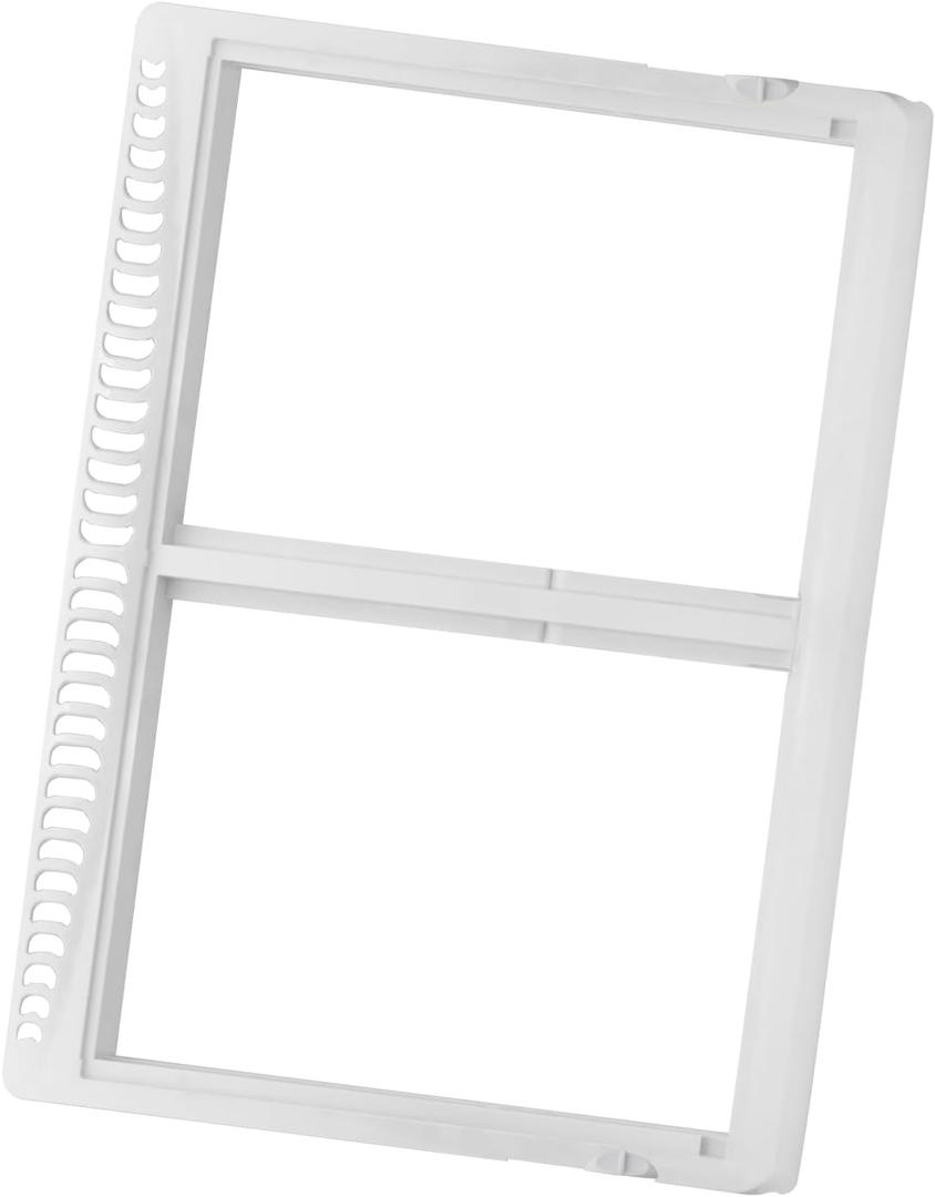 240364787 Refrigerator Crisper Drawer Cover Frame, Refrigerator Replacement Parts Drawer Cover Unit for Frigidaire Refrigerator, Refrigerator Drawer Replacement