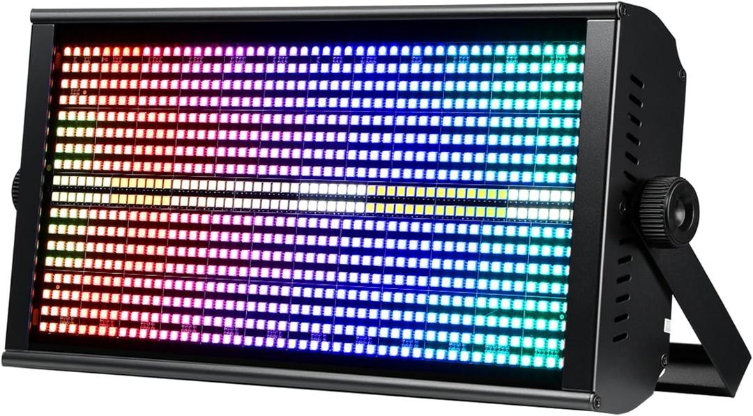 Betopper LF4808 260w Matrix Strobe Effect Lights, Wash Strobe and Blinder Stage Lights, Pixel Mapping & Zonal Control Effects Stage Lighting, Uplights DMX Dj Lights for Party Wedding Club Bars Show,1S