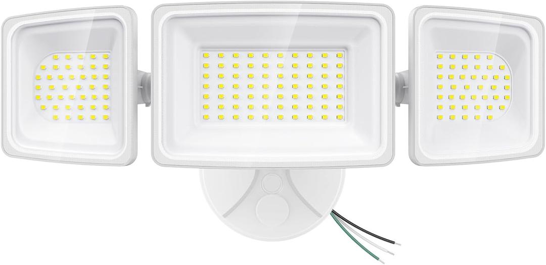 Onforu 130W LED Security Light, 13000LM Outdoor Indoor Flood Light Switch Controlled, IP65 Waterproof LED Exterior Floodlight, 6500K White Wall Mount Security Lighting for Entryway,Garage,Yard,Eave