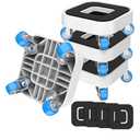 New Upgrade Furniture Sliders, Furniture Movers with Wheels, Furniture Dolly with 360° Rotatable Wheels, Appliance Roller for Moving Heavy Sofa Load Capacity Up to 750lb