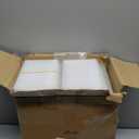 Geelin 200 Pcs Acrylic Picture Frames Bulk 4 x 6 Inch Plastic Sign Holder Clear Photo Frame Horizontal L Shape Acrylic Slanted Back Plastic Picture Display Stand Flyer Holder for Office Home Desktop