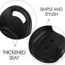 BESTonZON Kids Tricycle Seat with Adjustable Backrest and Mounting Screws 9X8.7 Inch Universal Bike Seat for Toddlers Comfortable Saddle for Youth Trikes and Bicycles
