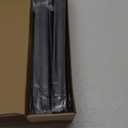 Closet Rods for Hanging Clothes, 17 to 84 Inches Stepless Adjustable Metal Closet Rod, 1.3 Inches Heavy Duty Clothes Hanging Rod for Closet Wardrobes Laundry RV (Matte Black)