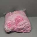 RYNGHIPY Plush Shaggy Bedding Set for Kids Girls Faux Fur Fluffy Velvet Duvet Cover Set Pink Tie Dye Gilrs Bed Set Furry and Soft (Tie Dye Pink,Queen)