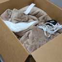 Bedsure Electric Blanket King Size - Dual Control Heated Blanket King Size, Fast Heating with 10 Time Settings & 10 Heat Settings, Warm Gift for Grandma (100x90 inches, Taupe)