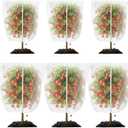 Fruit Tree Netting with Zipper and Drawstring Bird Netting for Garden Plant Protection Mesh Pest Barrier Bags for Tree Plant Protection(6 Pcs,5.9 x 5.9 ft,7.8 x 7.8 ft)