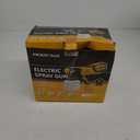 1000W HVLP Paint Sprayer High-Efficiency Electric Spray Gun with 6 Nozzles,Variable Patterns & Adjustable Flow, 47oz (1400ml) Detachable Container,Easy to Clean for Home Improvement Projects Yellow