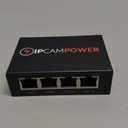 POE Powered 3 Port Switch & Network Cat5 Cat6 Midspan Cable Range Extender Pass Through Repeater for IP Cameras - Gigabit 10/100/1000